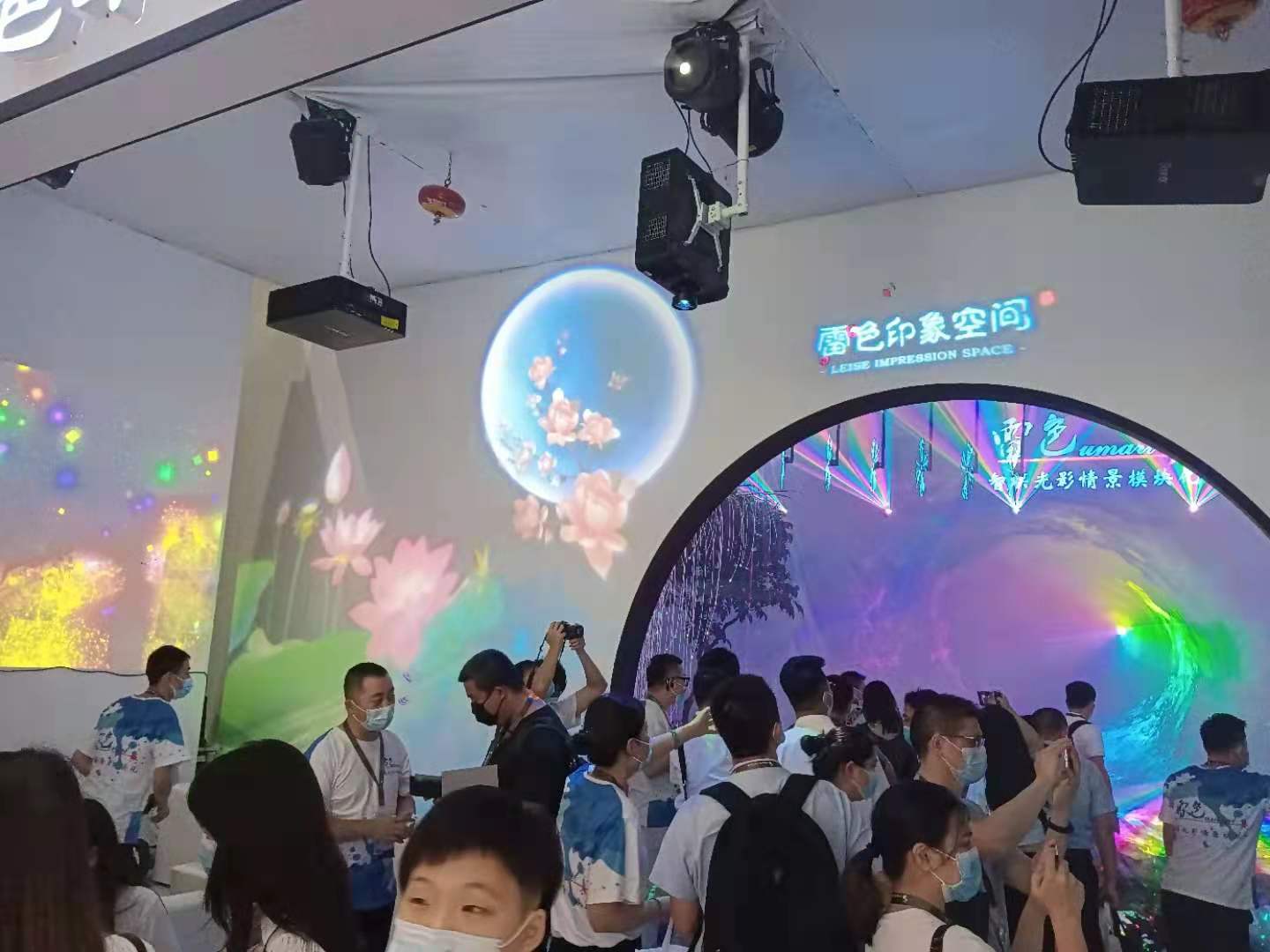 2021第26屆廣州國際照明展覽會（光亞展）雷色印象空間震撼展出！(圖6)