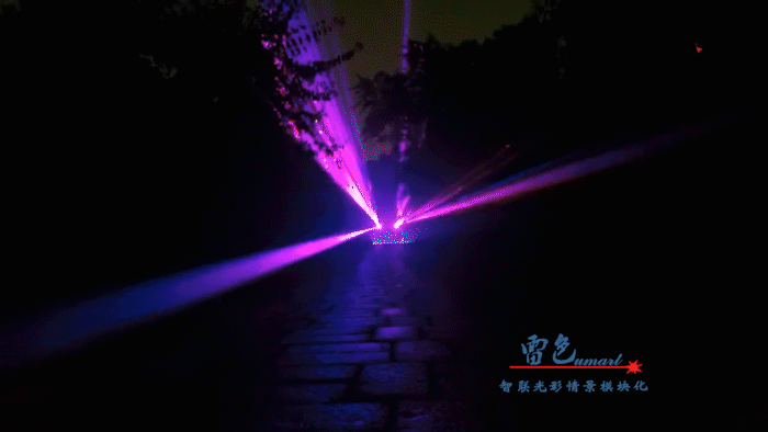 雷色光電打造《夢(mèng)境光語(yǔ)》夜場(chǎng)燈光秀震撼來(lái)襲！(圖29)